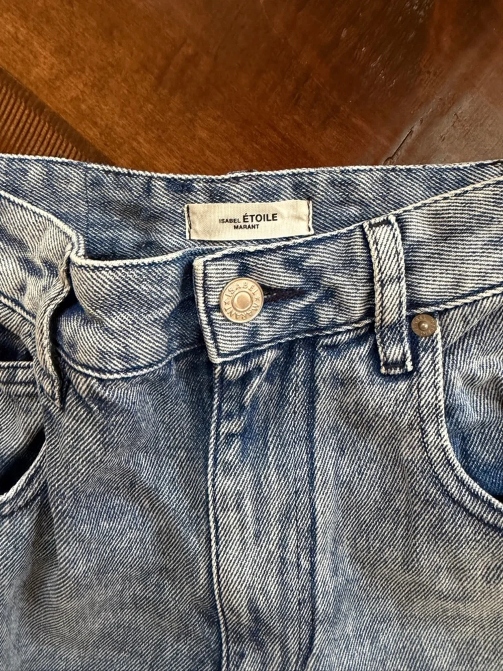 Isabel Marant Etoile High Rise Wide Leg Lyocell Jeans - Picture 5 of 8